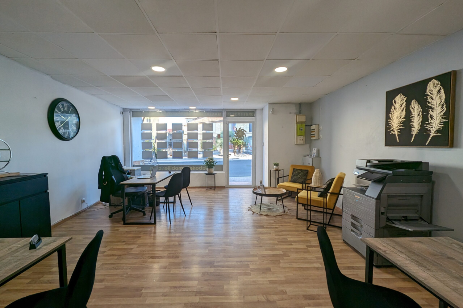 Bureaux de Chloé Brosse de l'agence immobilière de Maureilhan